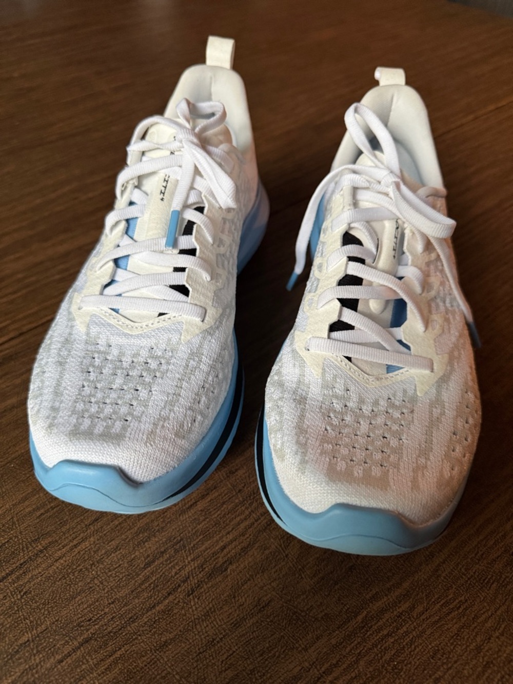 Under Armour Flow Running Shoes in White and Blue